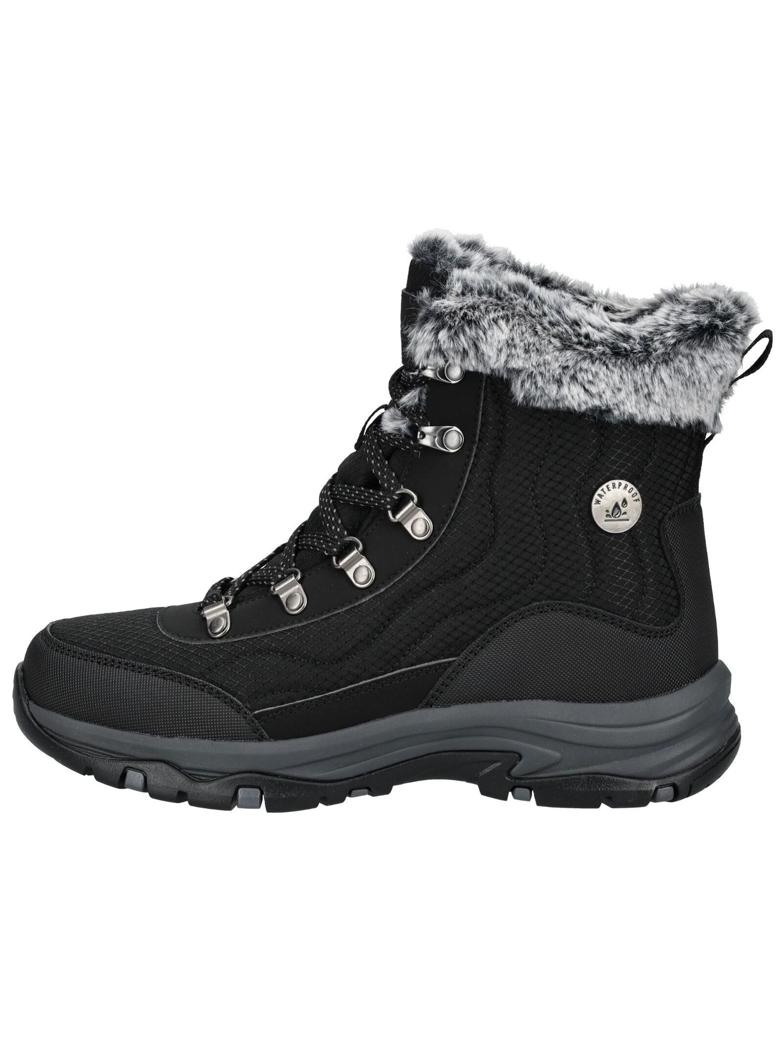 Skechers Skechers Stiefelette Lederimitat/Textil Schnürstiefelette günstig online kaufen