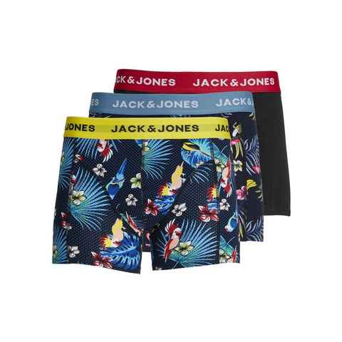 Jack & Jones Trunk JACFLOWER BIRD TRUNKS 3 PACK NOOS (Packung, 3-St)