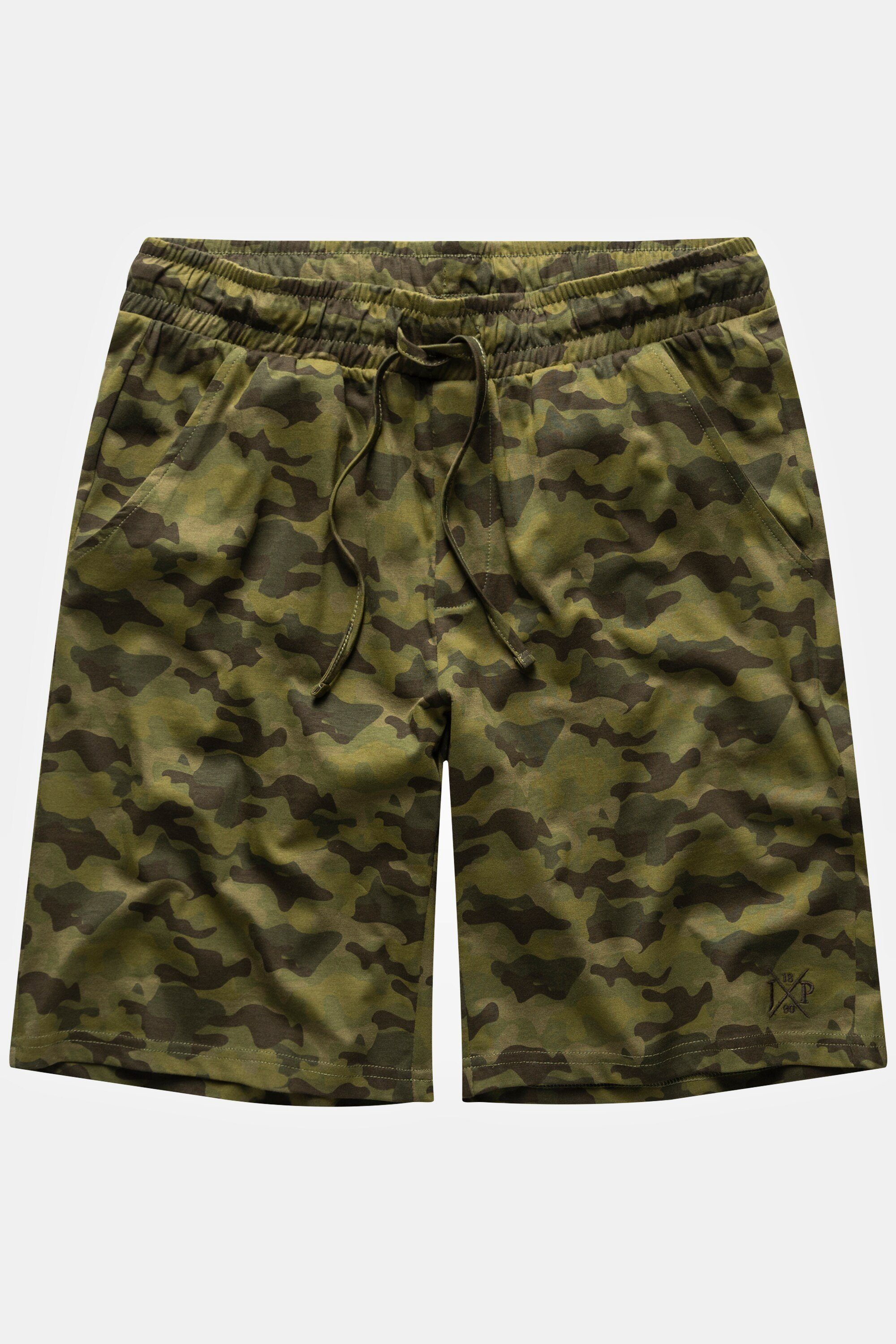 Shorts Bermuda Camouflage Print Schlafanzug Elastikbund JP1880