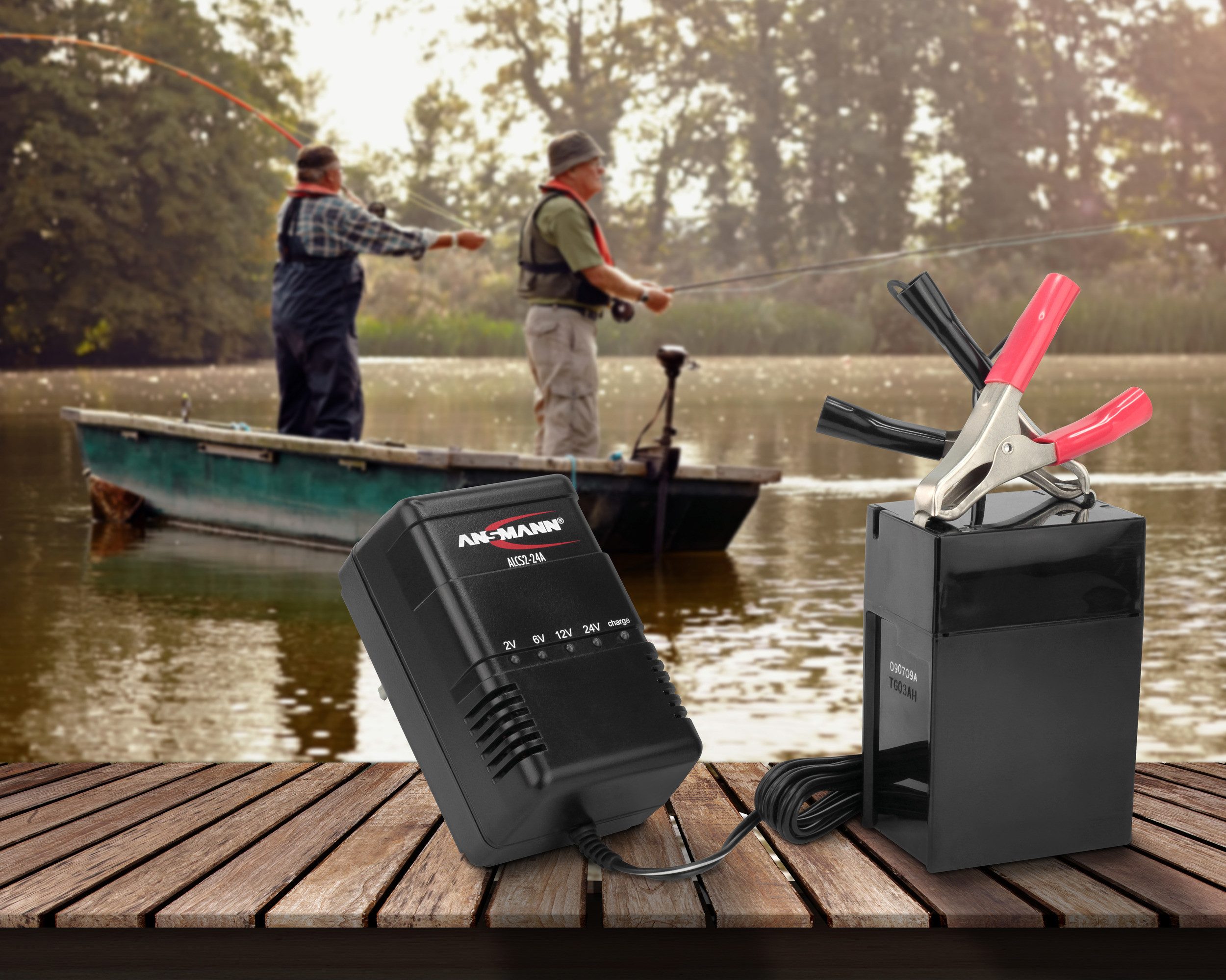 ANSMANN AG KFZ Automatik-Ladegerät Inkl. Kfz-Batterietester Universal-Ladegerät