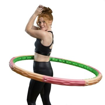 Hoopomania Hula-Hoop-Reifen Hoopomania Titan Hoop, Hula Hoop mit 32 Magneten 3.1kg