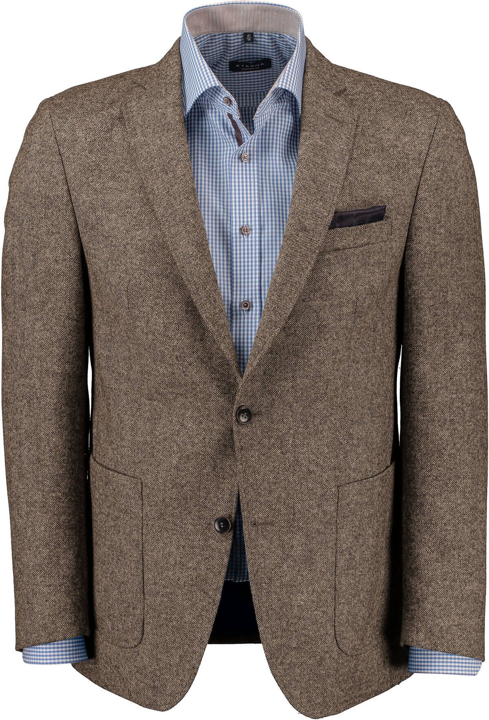 Carl Gross Sakko CARL GROSS Shetland Tweed-Sakko braun