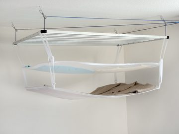 DRY-SMART Wäschenetz AeroNET XL, XL Größe, Einfache Installation, Zusammenklappbar, Platzsparend