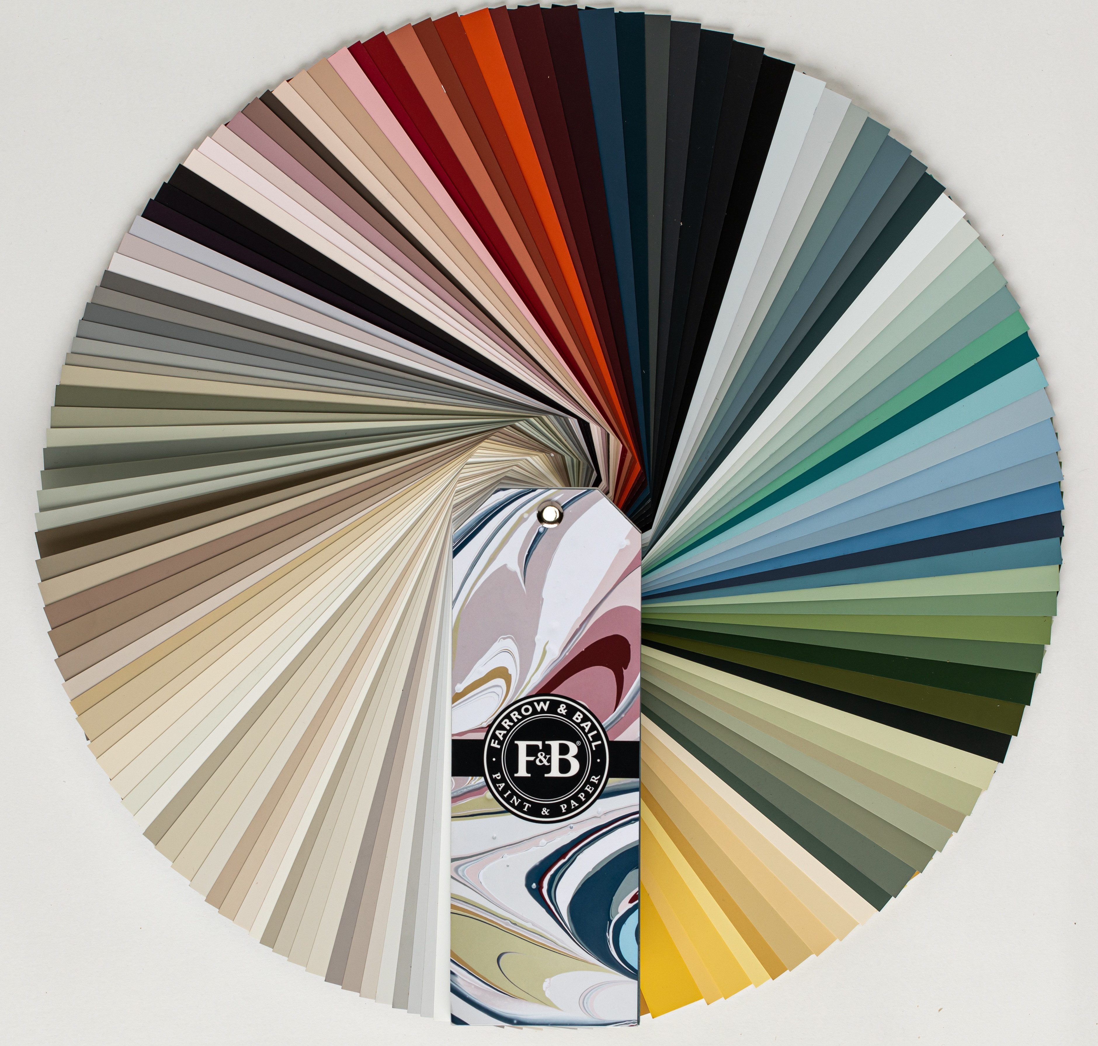 Farrow and Ball Wandfarbe Farrow and Ball Farbfächer - deutsch