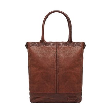Shopper Justified Bags echt Leder Damen Handtasche Umhängetasche, Lederhenkel, abnehmbarer Schultergurt