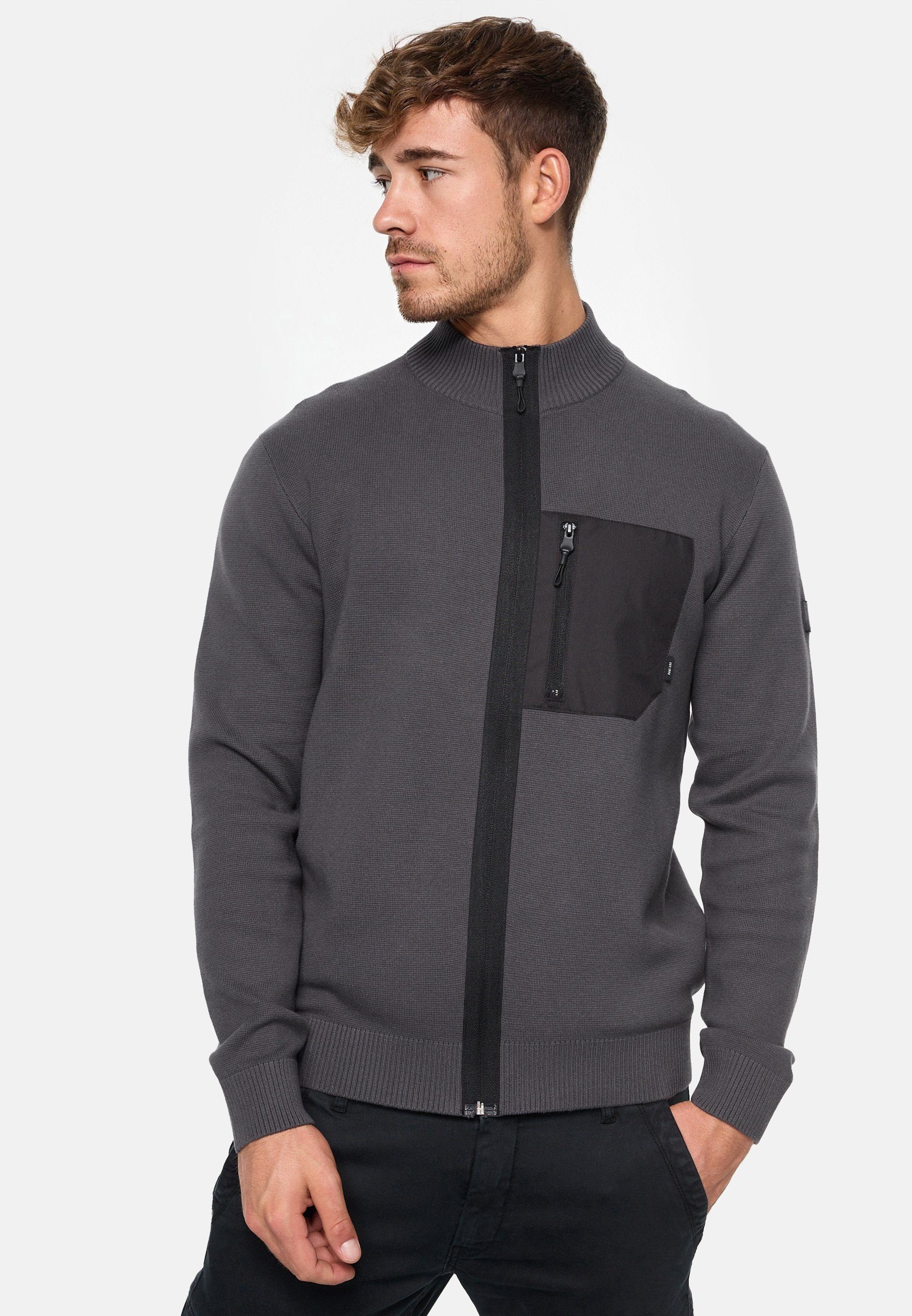 Indicode Sweatjacke Manuel günstig online kaufen