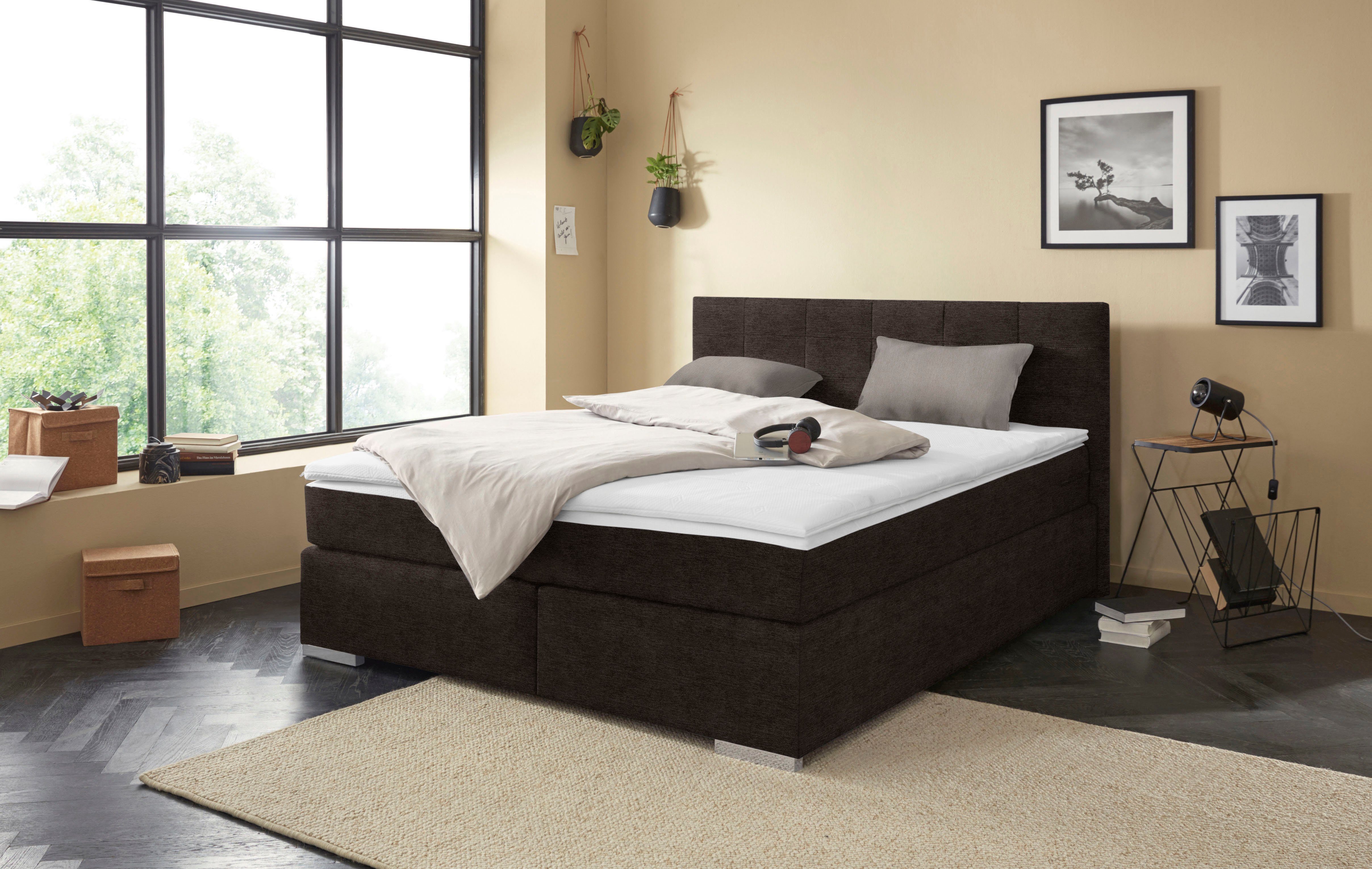 COTTA Boxspringbett Simba, Topseller! wahlweise mit oder ohne Matratze und günstig online kaufen