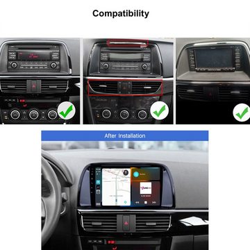 TAFFIO Für Mazda CX-5 11-17 9" Touchscreen Android Autoradio GPS CarPlay Einbau-Navigationsgerät