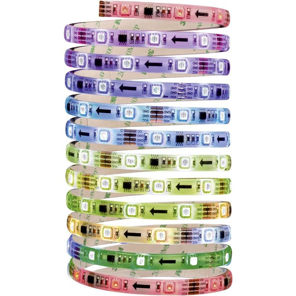 NICEPRICE LED Streifen Set 3m RGB – Einfache Installation, Vielfältige Farben, Perfekt Für Ambiente