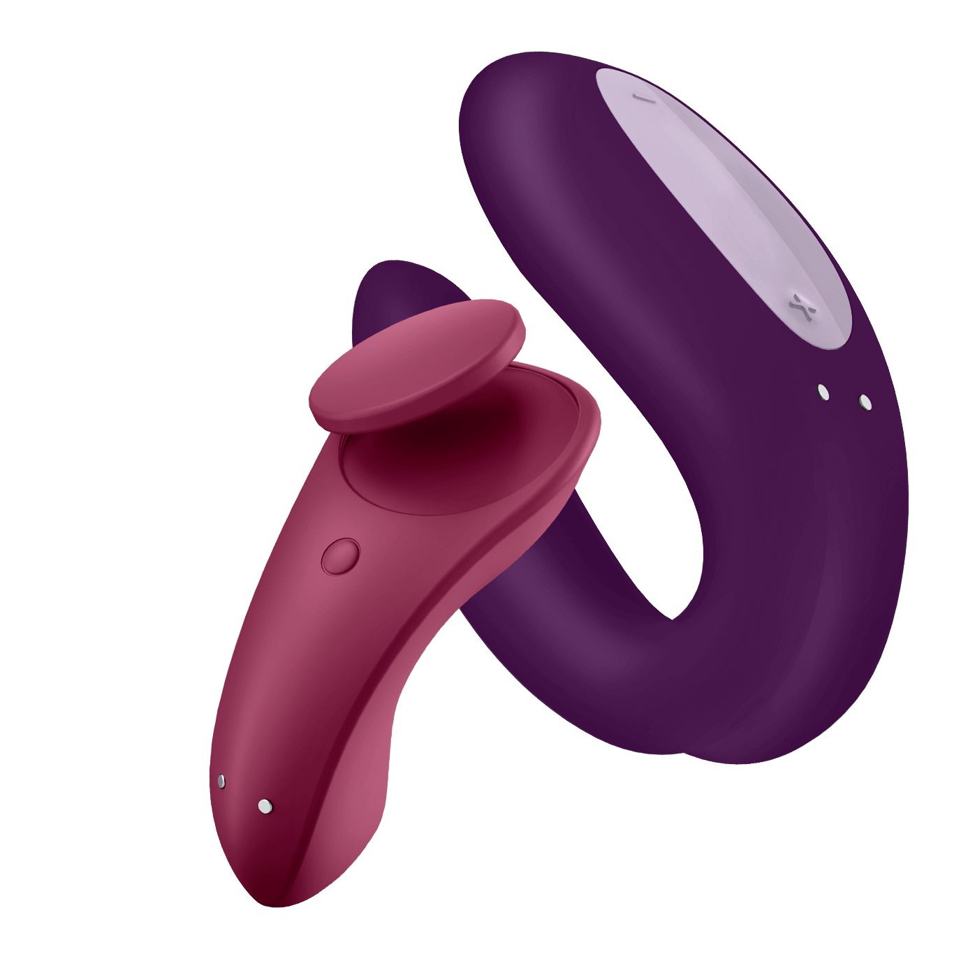 Satisfyer Klitoris-Stimulator Satisfyer "Partnerbox 1", inkl. 2 Apptoys (Double Joy & Sexy Secret) | Druckwellen-Vibratoren