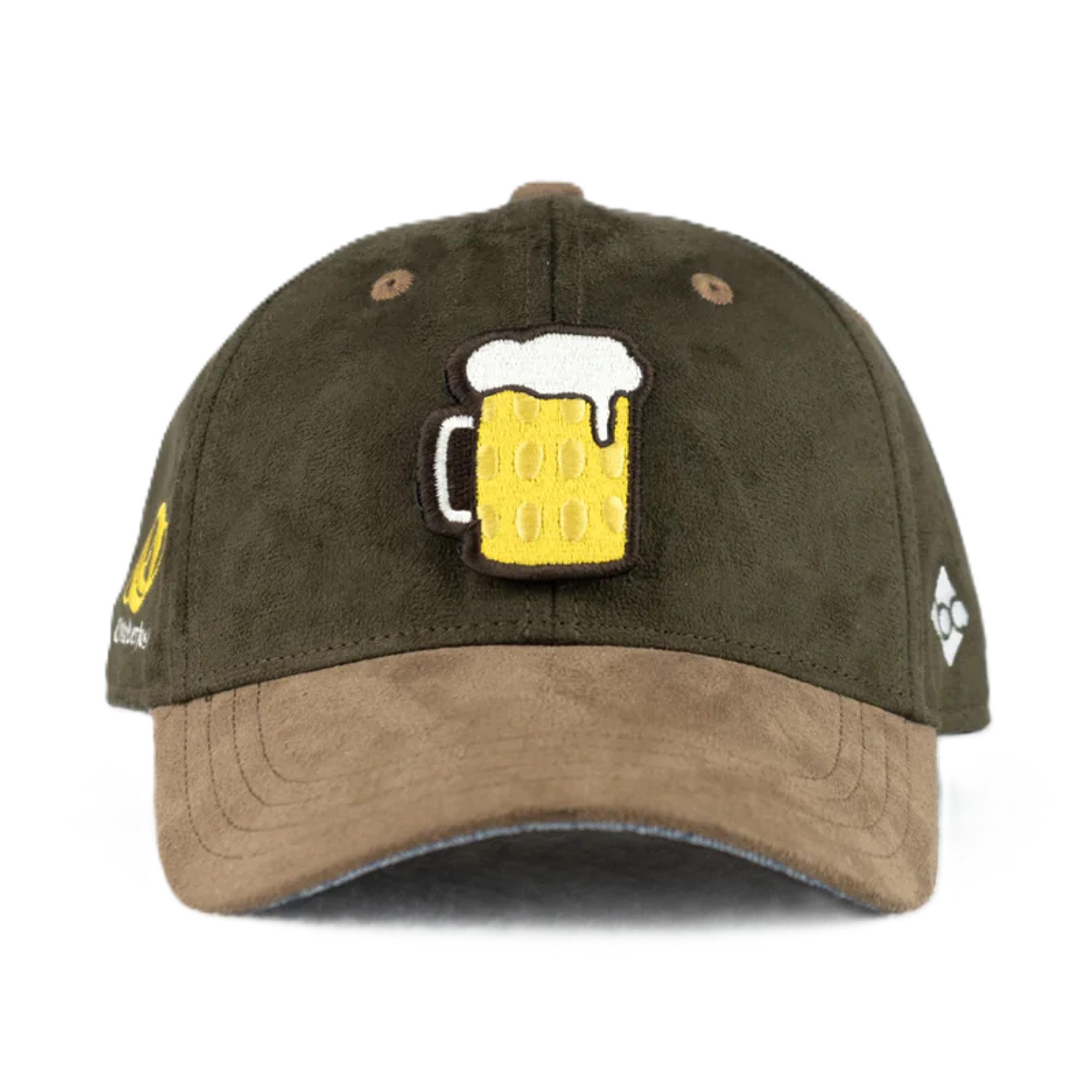 Bavarian Caps Snapback Cap Bavarian Caps Oktoberfest München Kappen (Basecap, Basecap) Rautenprint auf Unterschirm