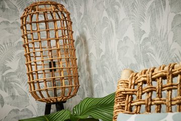 living walls Vliestapete New Walls Cosy & Relax mit Palmenblättern, strukturiert, floral, Palmentapete Tapete Dschungel