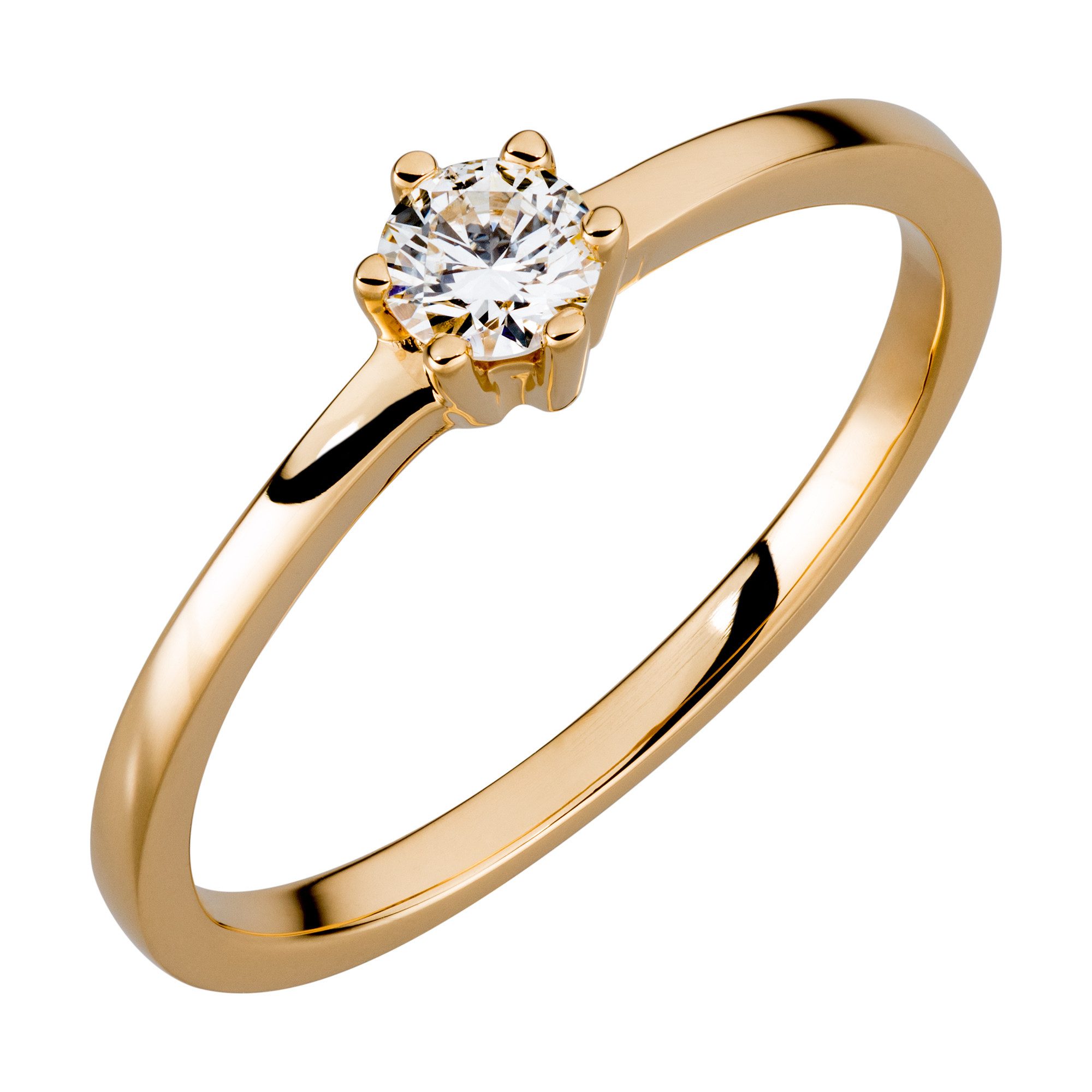 Orolino Fingerring Gold 750 mit natürlichem günstig online kaufen