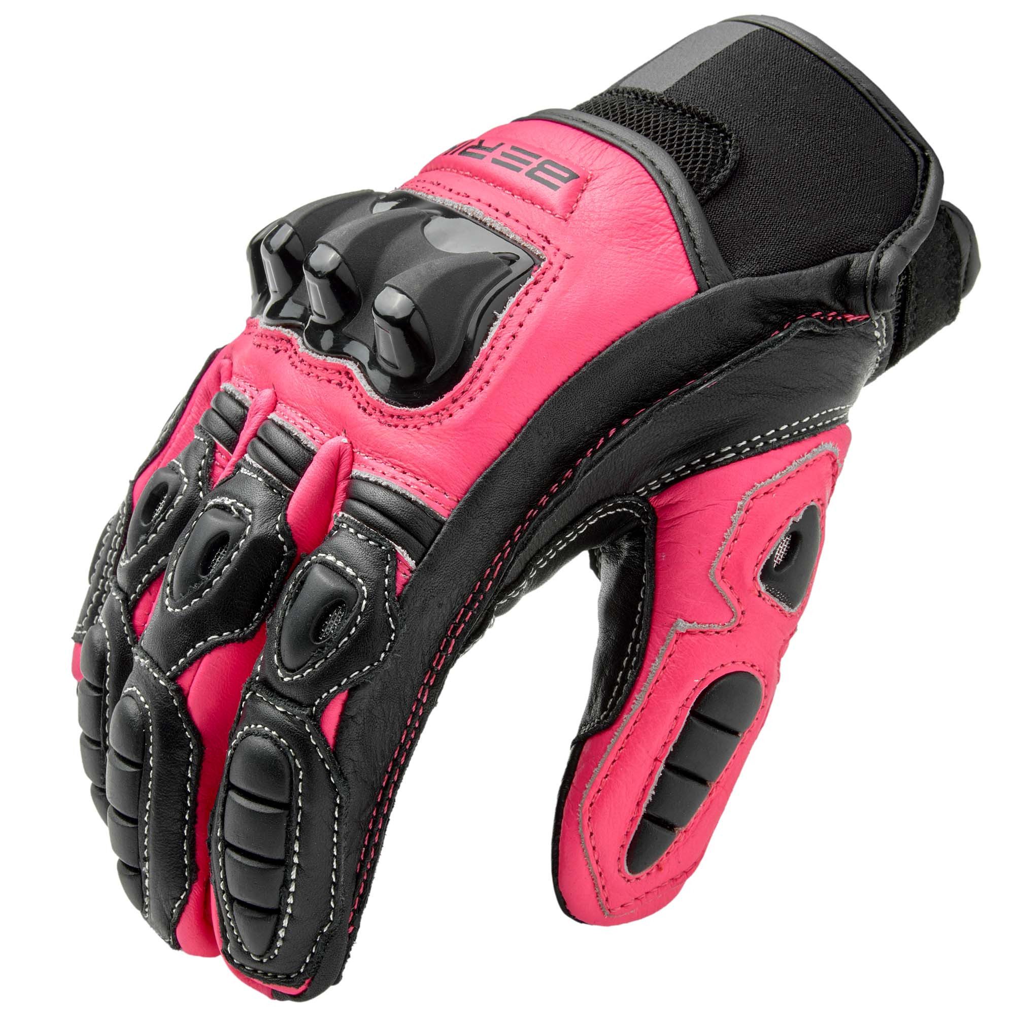 Berik Motorradhandschuhe Bofur Adventure Damen Motorrad Handschuhe – Bild 3 von 4