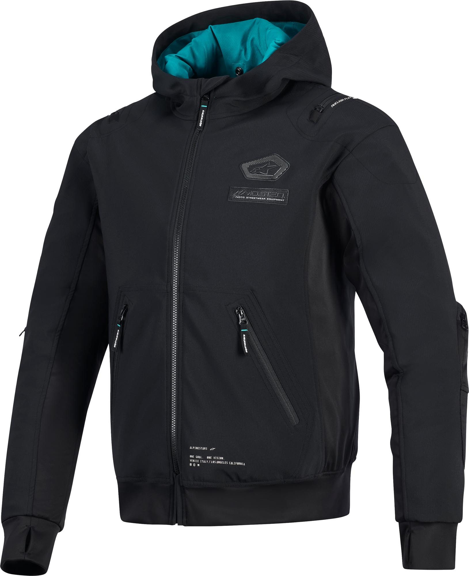 Alpinestars Motorradjacke Moblast WP wasserdichte Motorrad Textiljacke Elle günstig online kaufen