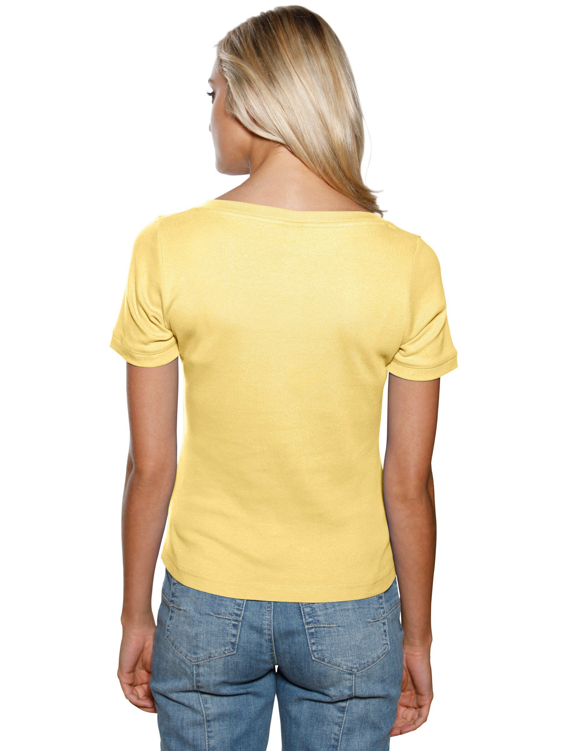 heine T-Shirt Carré-Shirt Kurzarm