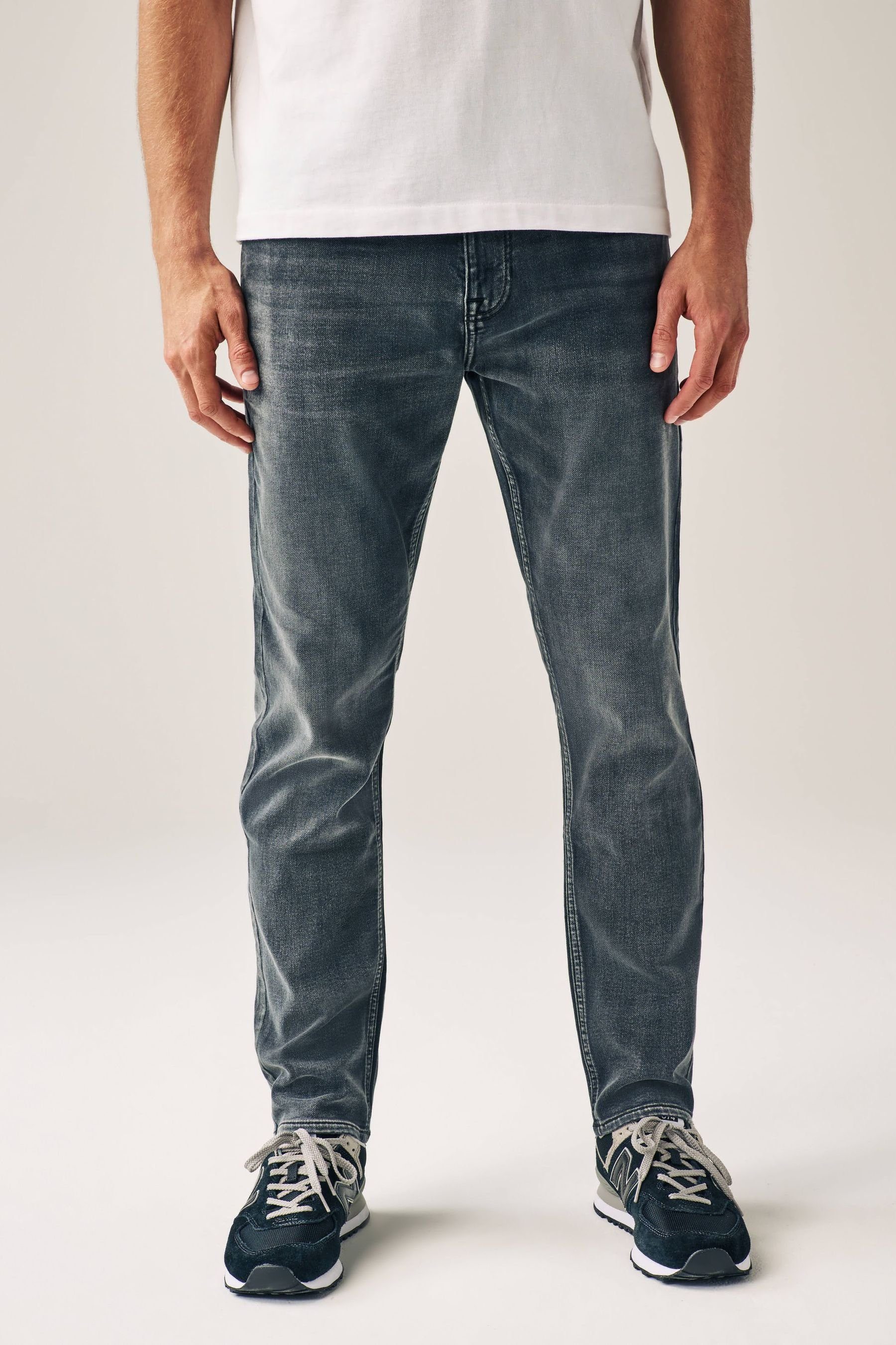 - Motion (1-tlg) Grey Next Stretch Slim-fit-Jeans Flex Slim Jeans