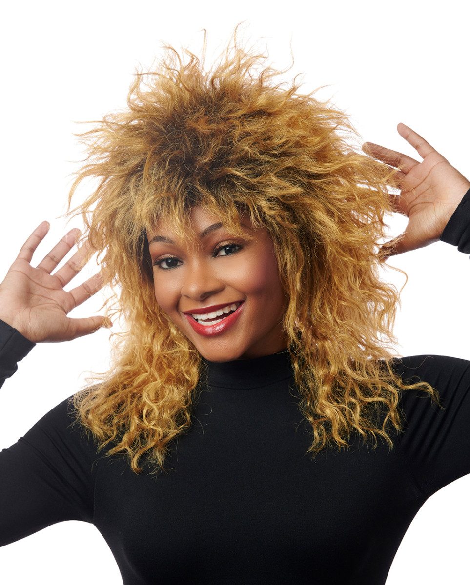 Horror-Shop Kostüm-Perücke Queen of Rock Perücke ";Tina";