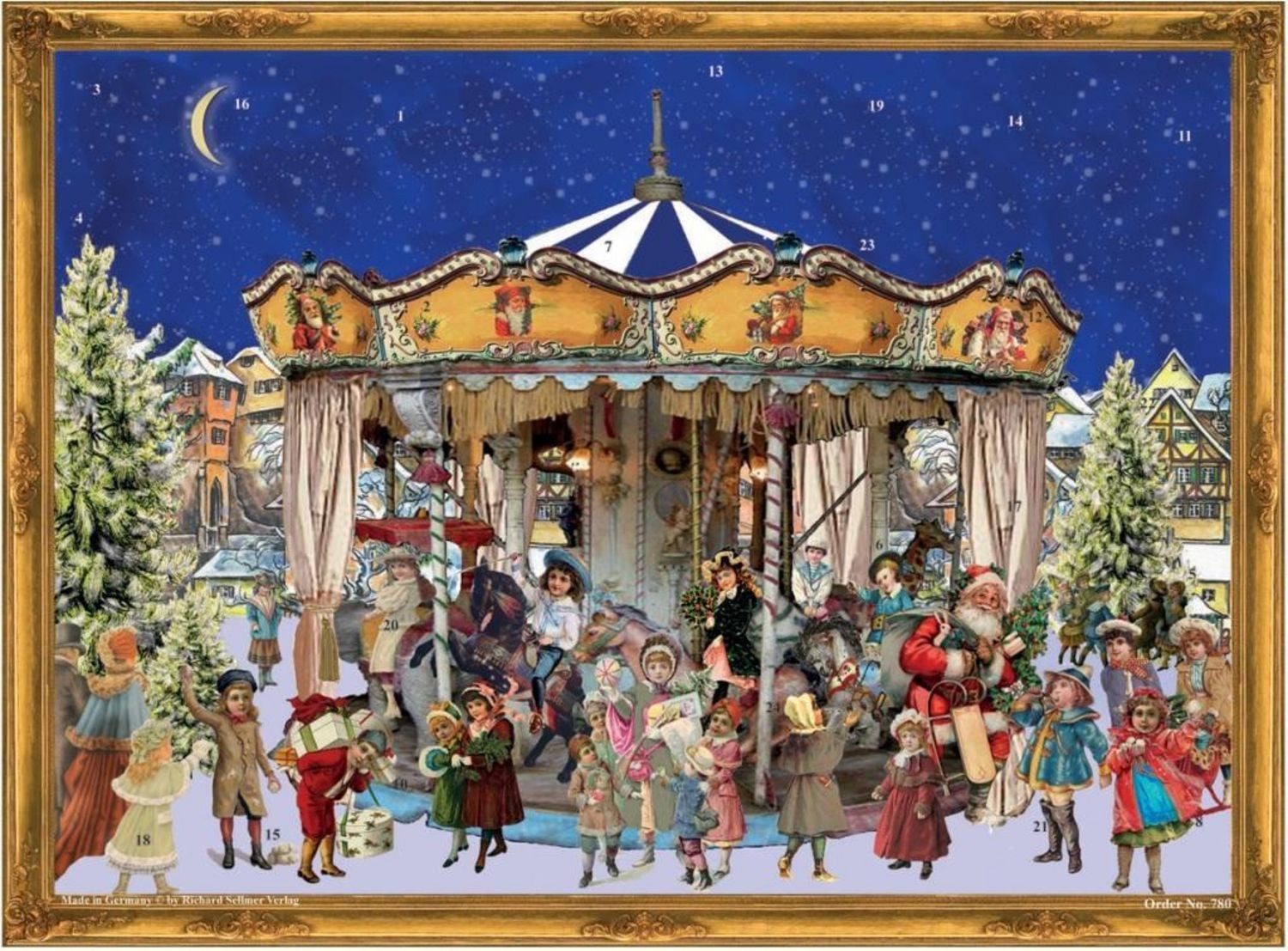 Adventskalender Adventskalender ""Karussell""