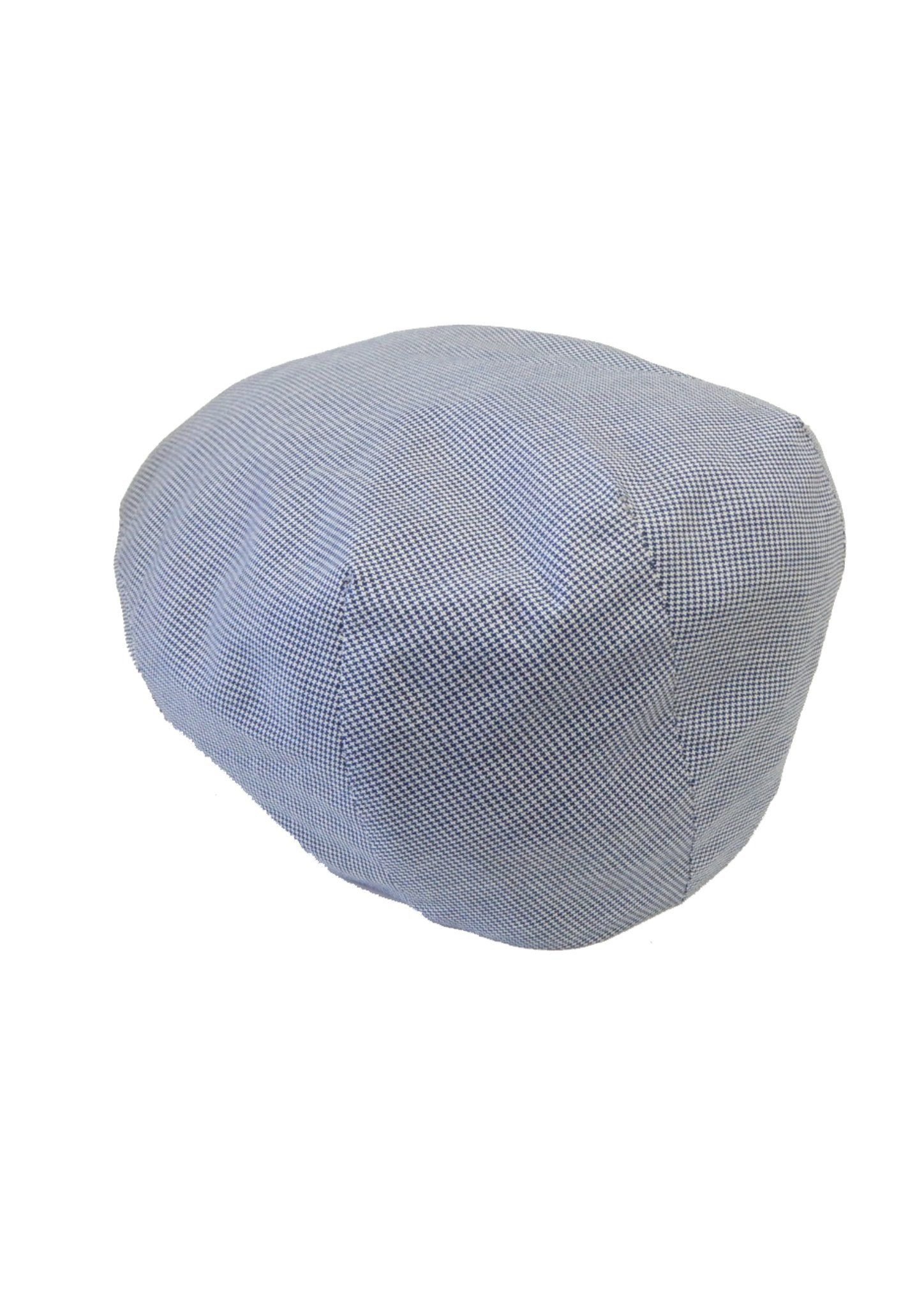 Chaplino Flat Cap in kleinem Karodesign