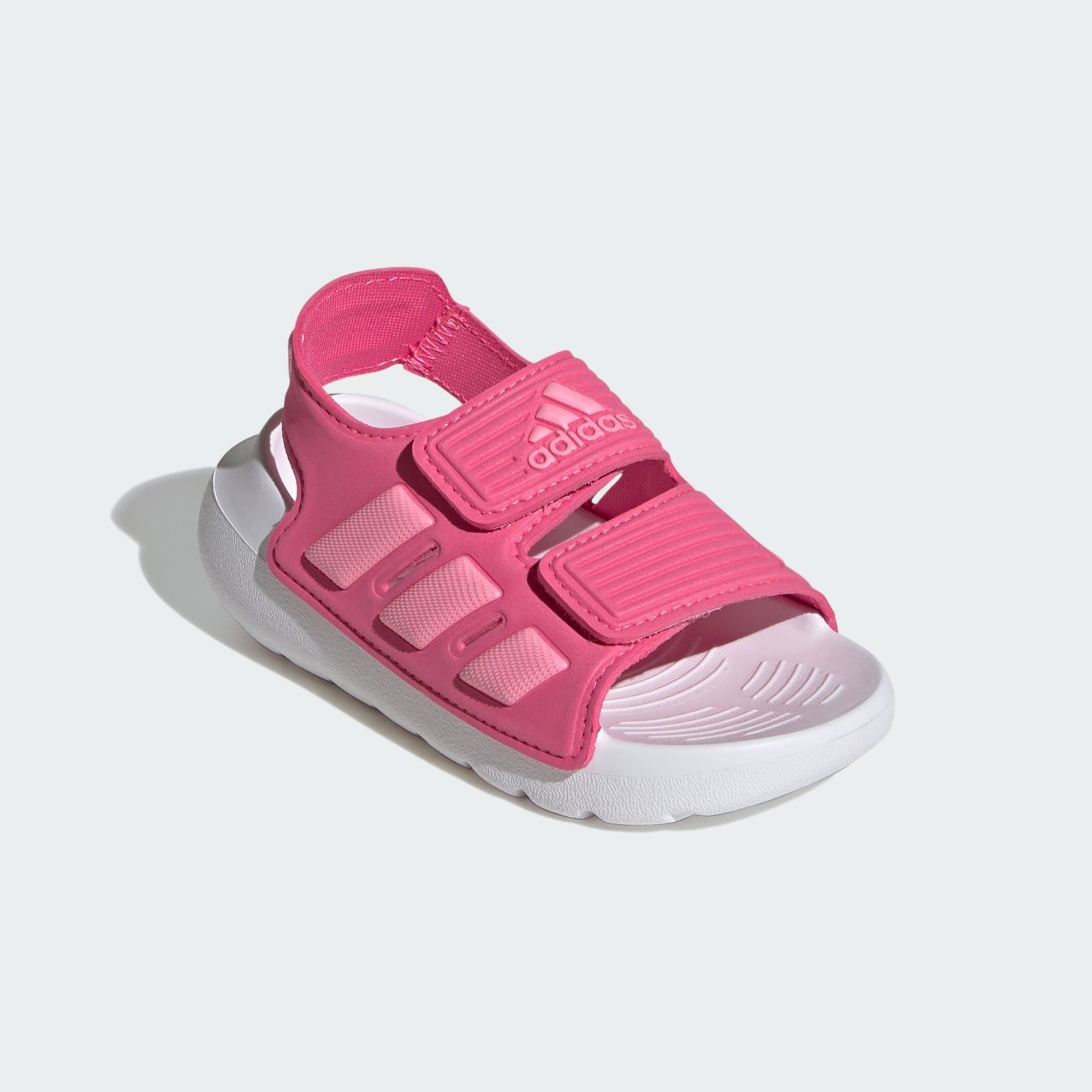 adidas Sportswear ALTASWIM 2.0 SANDALS / Pulse Badesandale White Magenta Pink Bliss KIDS Cloud 