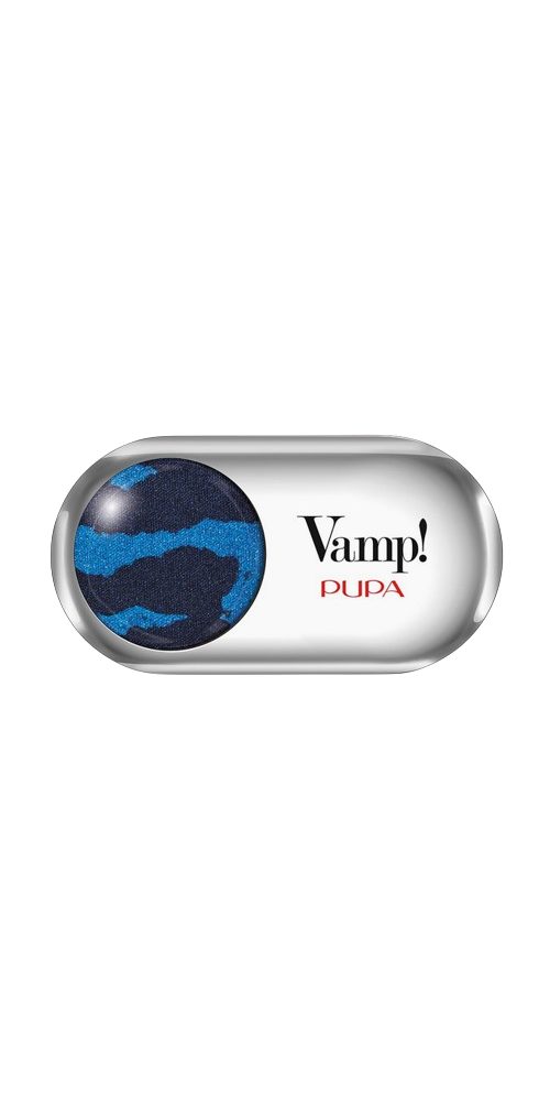 Pupa Milano Lidschatten Pupa Milano Vamp! Fusion Satin Eyeshadow 305-Ocean Blue 1.5gr