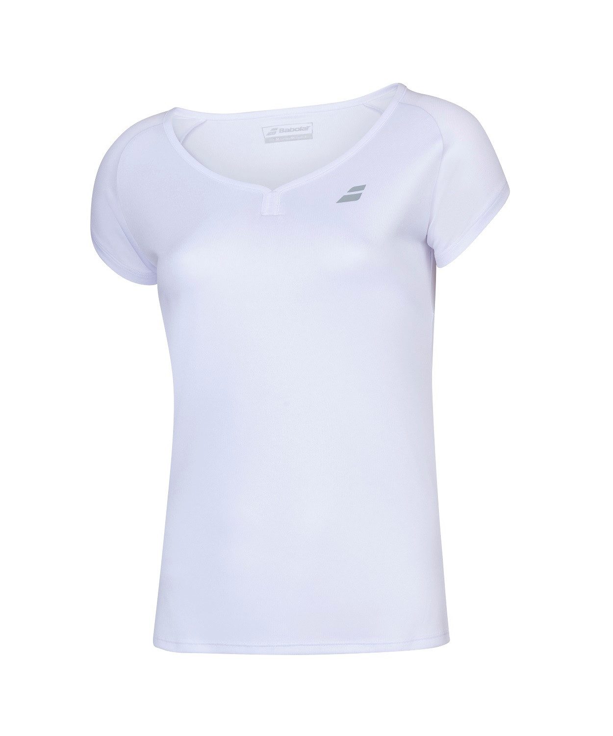 Babolat Tennisshirt Play Club Cap Sleeve weiss Damen