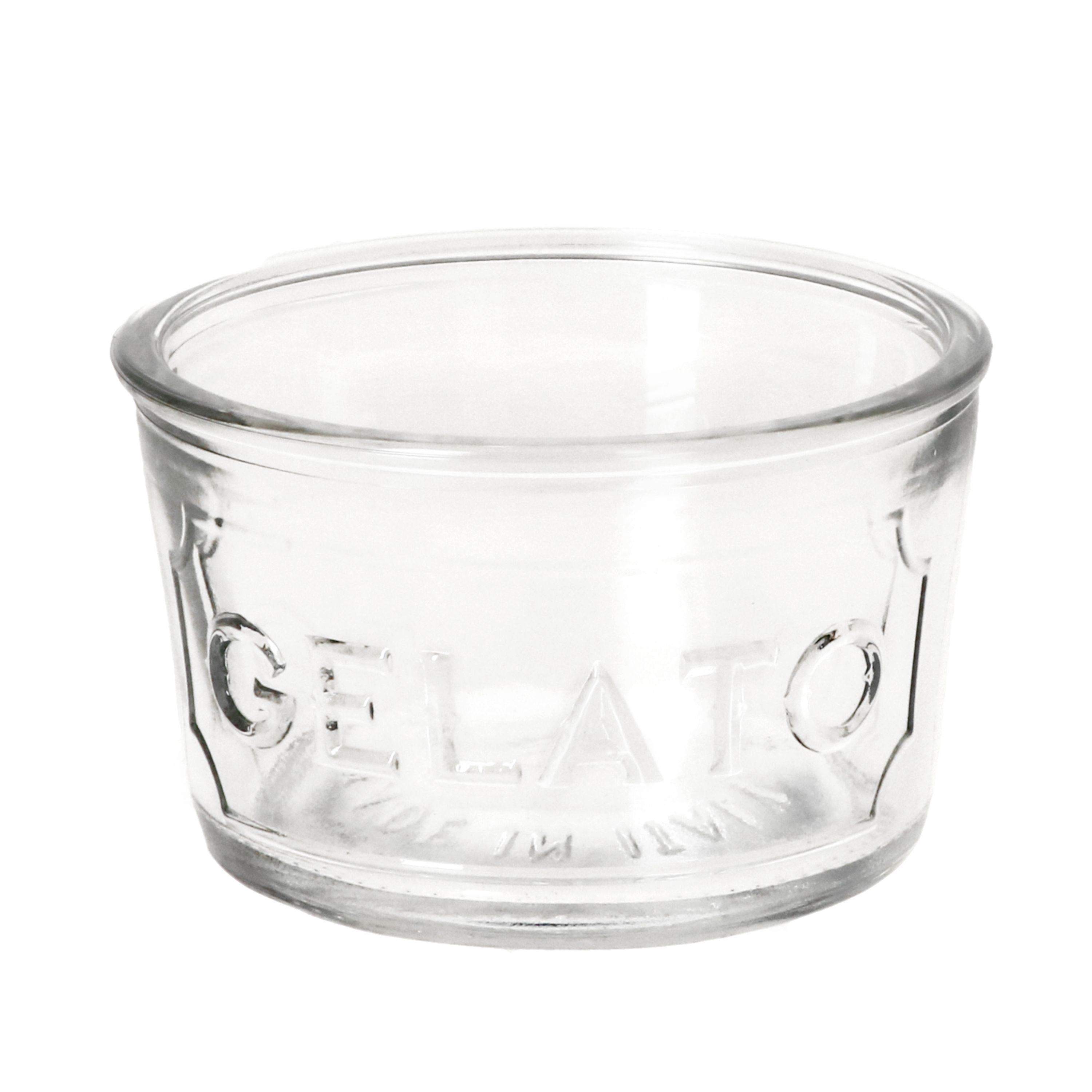 Gelato Glas 150ml, 6er Eisschale Set Eisbecher Glas MamboCat