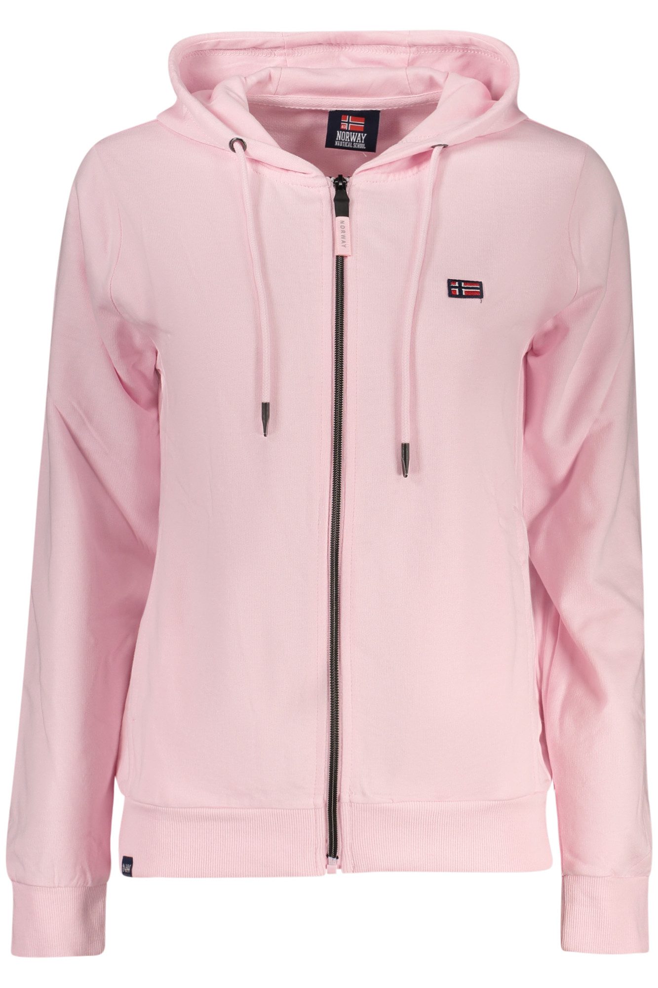 NORWAY 1963 Sweatshirt Damen-Sweatshirt Rosa mit Reißverschluss: