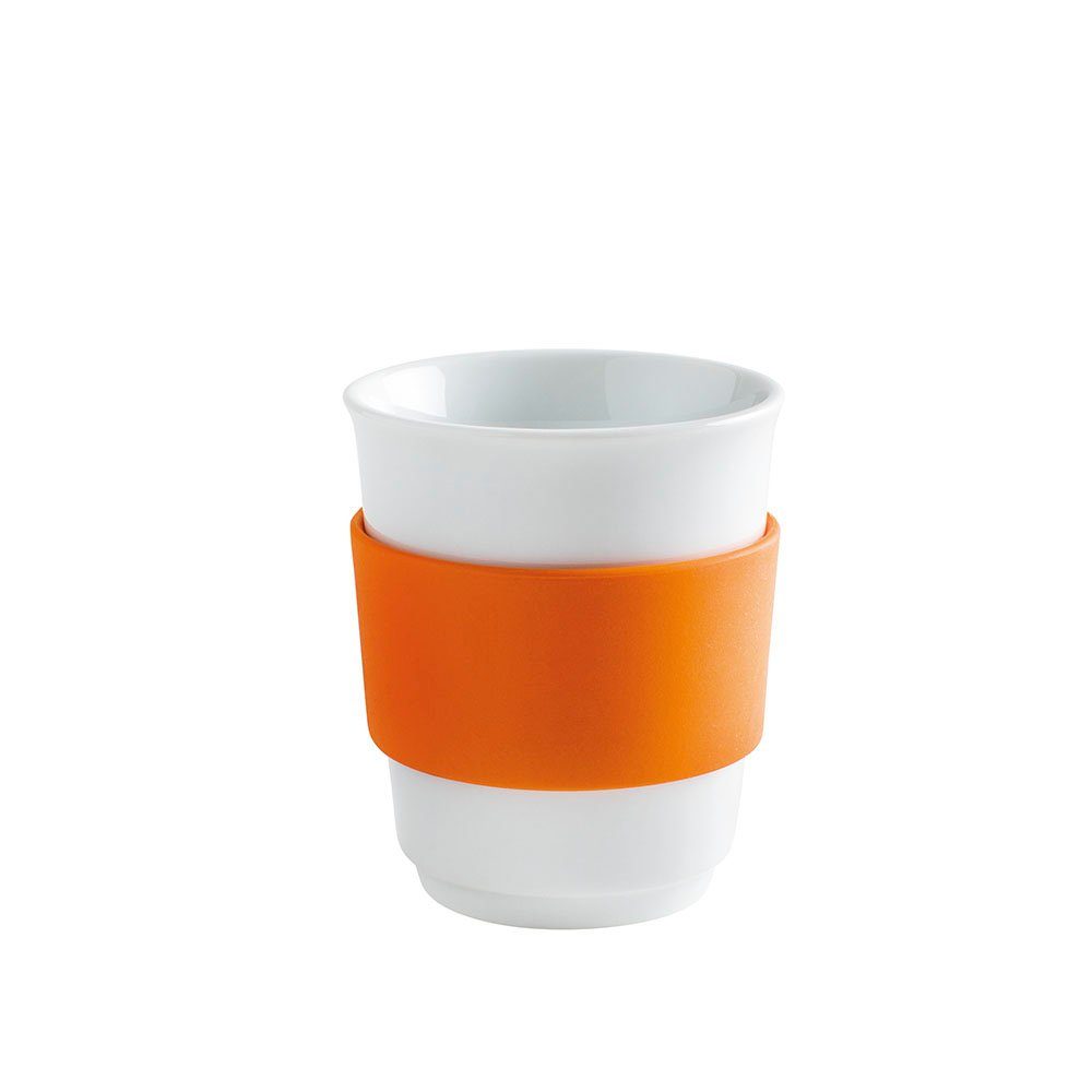 KAHLA Coffee-to-go-Becher Fillit Becher + Trinkdeckel, 1-tlg., Porzellan, Made in Germany