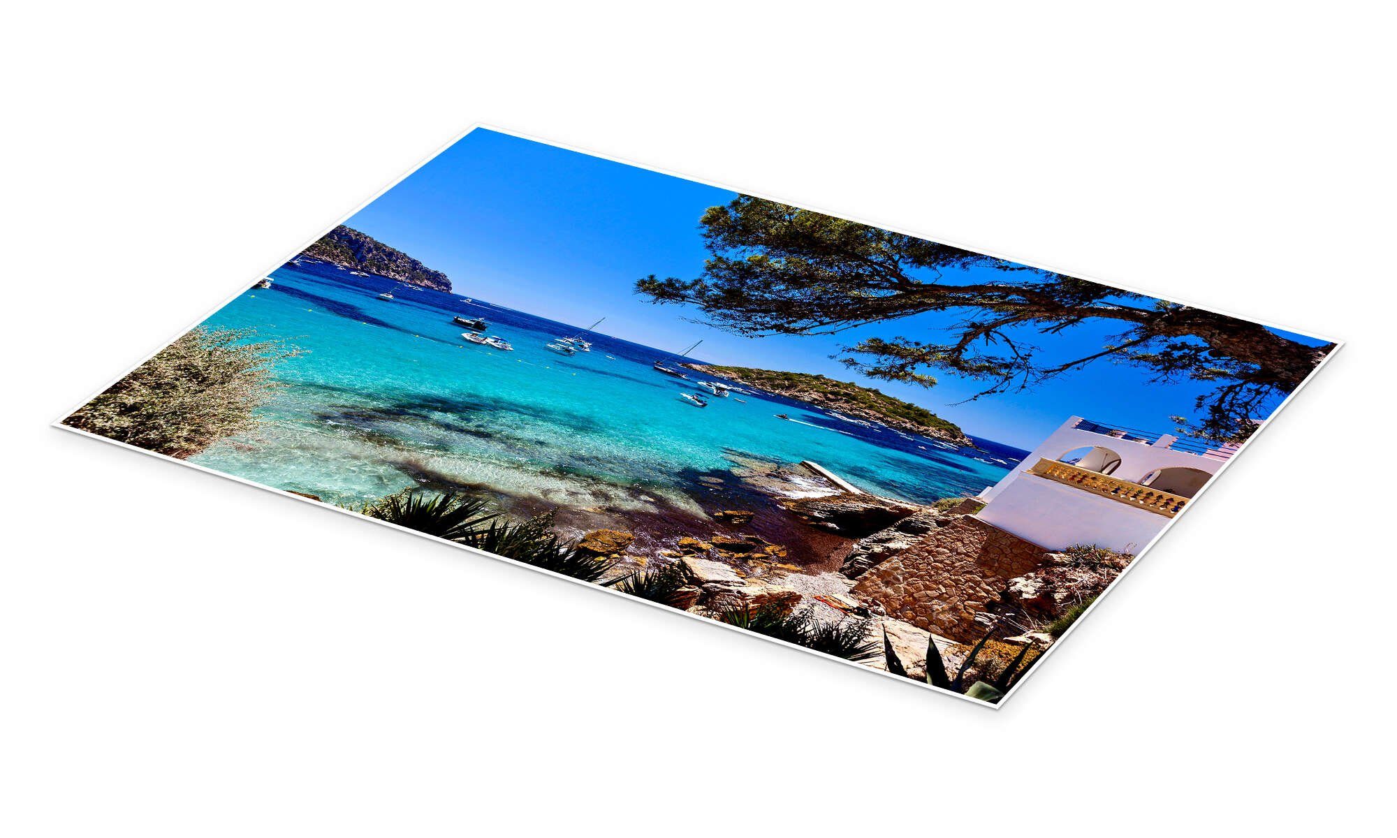 Posterlounge Wandbild Mallorca - traumhafte Bucht, Jürgen Seibertz, erhältlich als Poster, Leinwandbild, Wandsticker oder Acrylglasbild