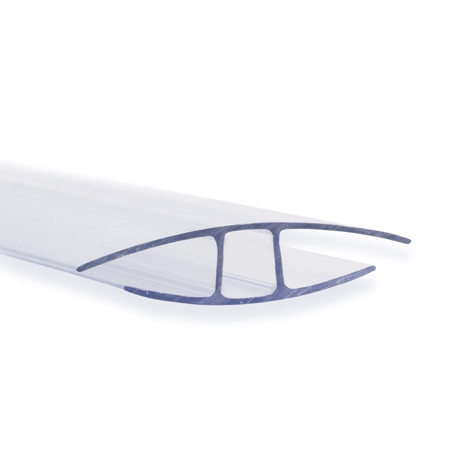 Doppelstegplatte Verbinder Doppelstegplatten, H-Profil, 121 cm Länge