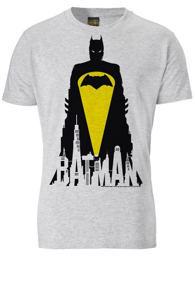 Skyline DC - LOGOSHIRT Batman T-Shirt mit Batman-Motiv -