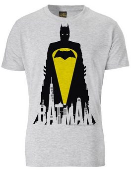 LOGOSHIRT T-Shirt DC - Batman - Skyline mit Batman-Motiv
