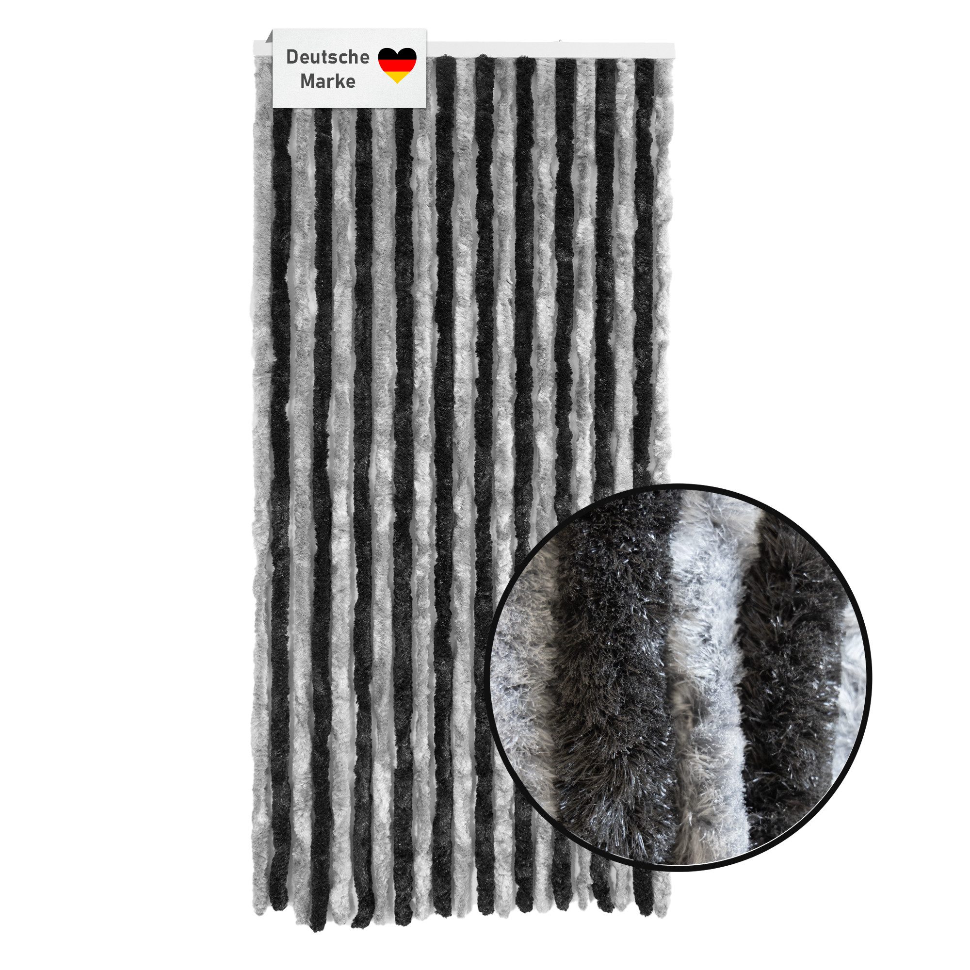 Lemodo Insektenschutz-Vorhang Flauschvorhang 90x200cm, Fliegenschutz, Türvo günstig online kaufen