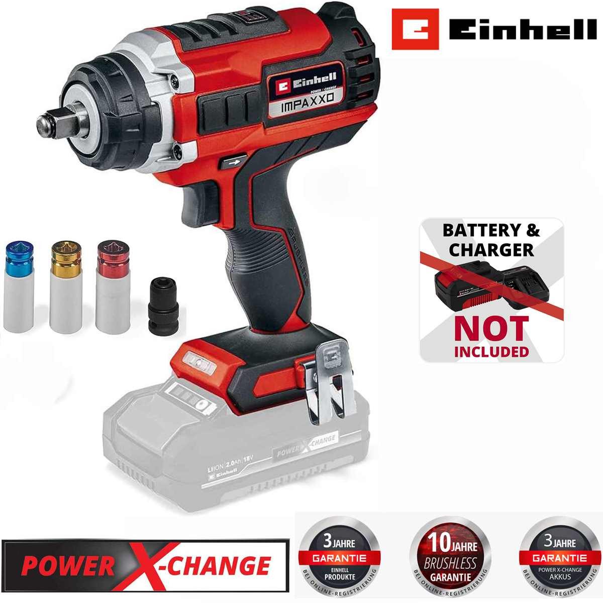 Einhell Akku-Schlagschrauber Schlagschrauber IMPAXXO 18/450 Solo günstig online kaufen