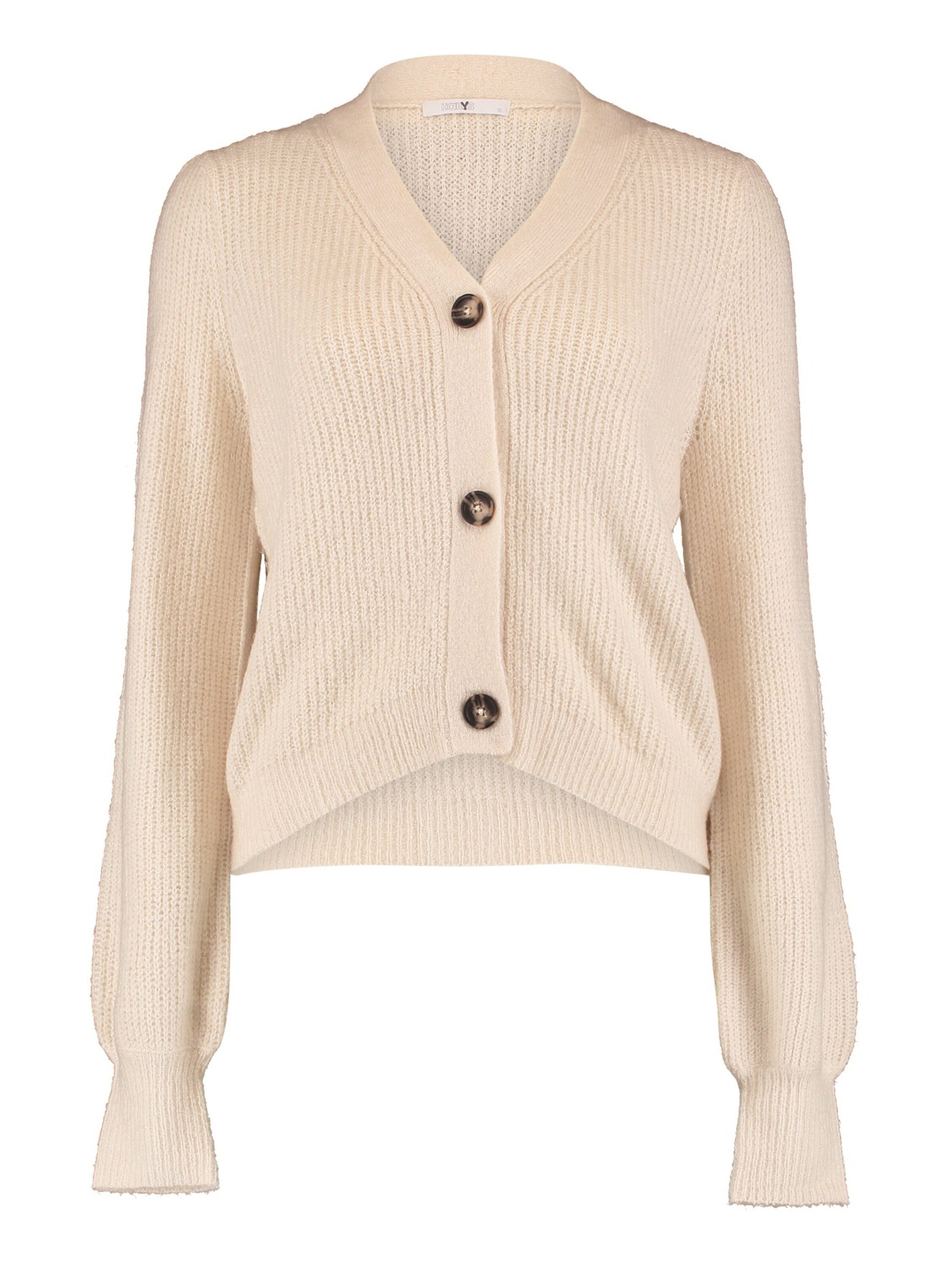 HaILY’S Strickjacke Li44lu (1-tlg) Drapiert/gerafft