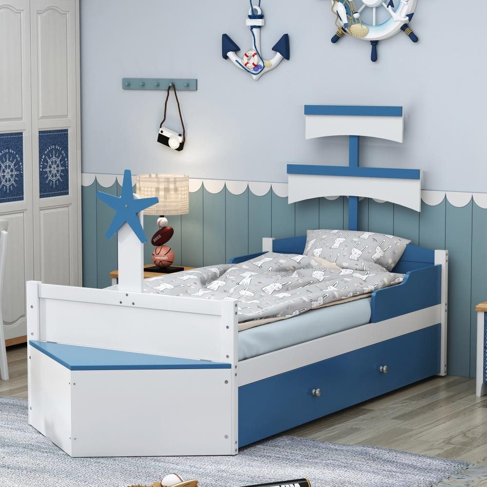 Yemaster Kinderbett Kinderbett aus Holz in günstig online kaufen