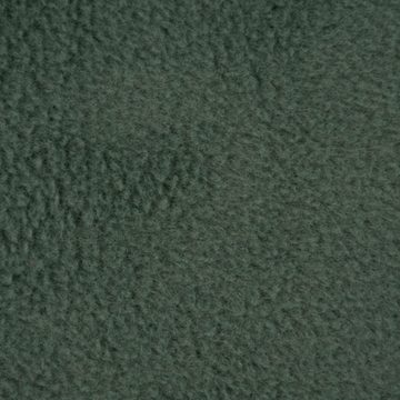 SCHÖNER LEBEN. Stoff Polar Fleece Stoffe Fleecestoff altgrün 1,48m Breite, pflegeleicht