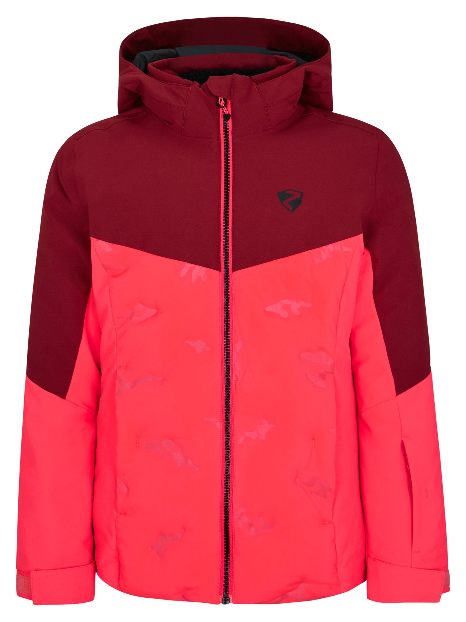 Ziener Skijacke ANSOFI neonpink