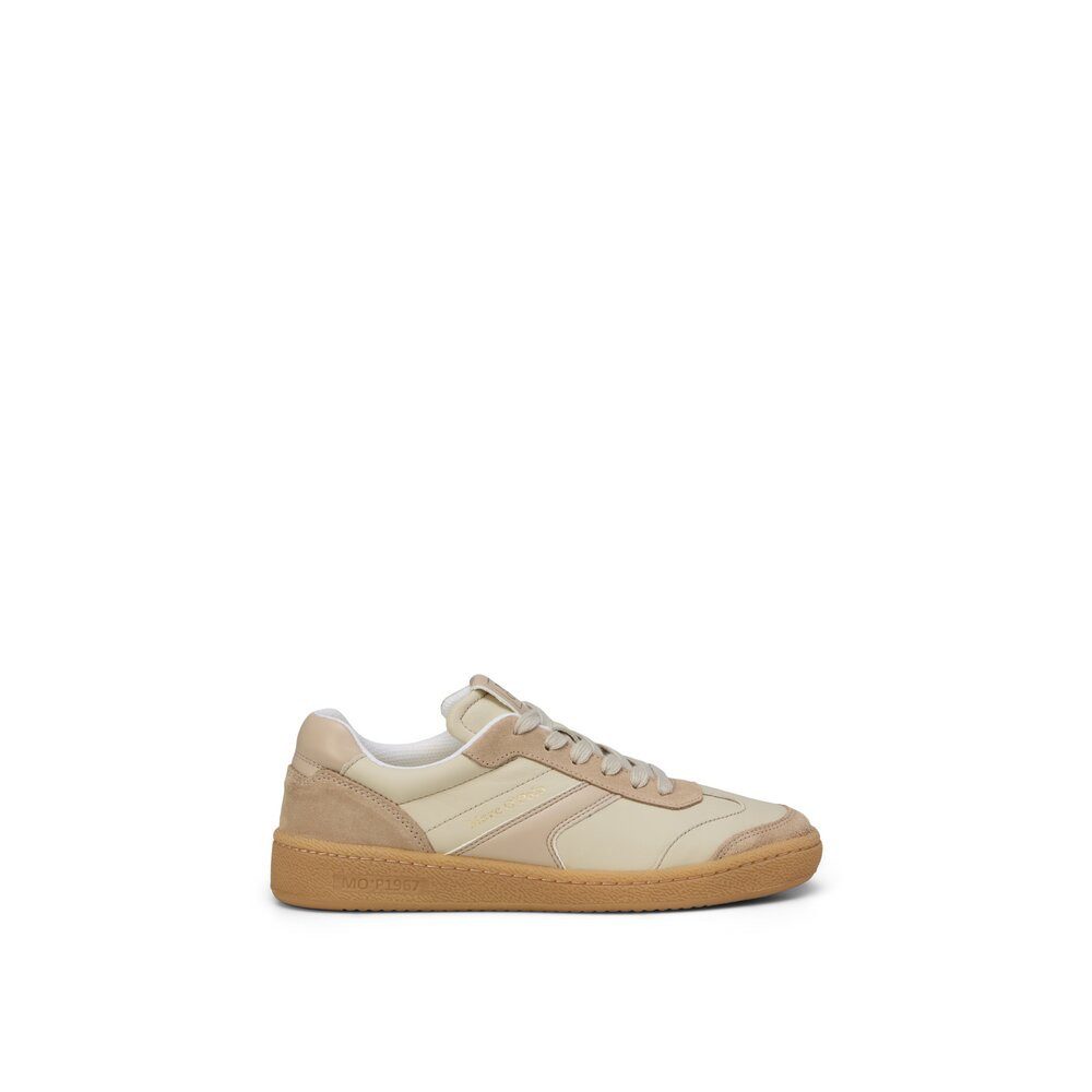 Marc O'Polo Marc O´Polo - Sneaker Model Court - Beige Schnürschuh