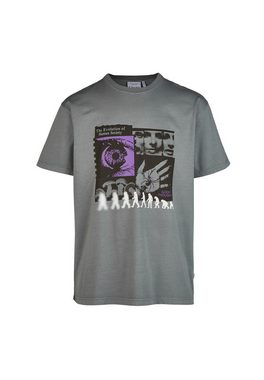 Cleptomanicx T-Shirt Evolution mit großem Frontprint