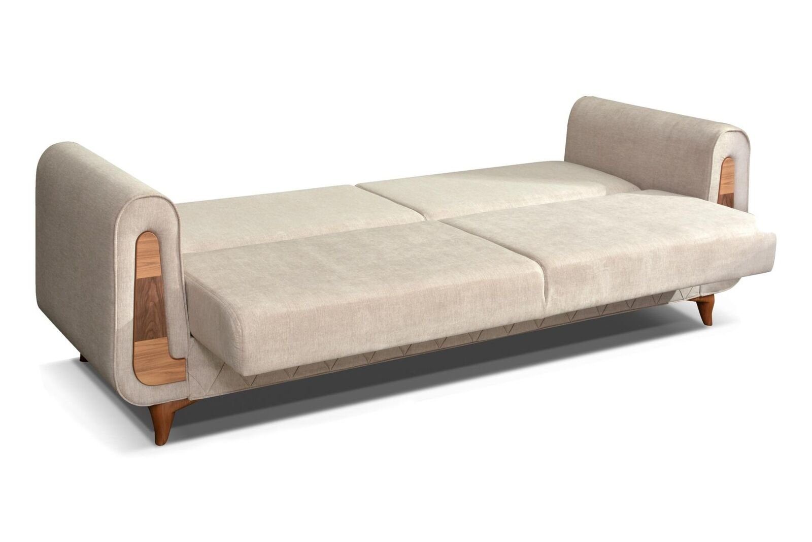 3 Neu Möbel Designer Couchen Sitzer Sofa Sofa, JVmoebel Textil Beige xxl Moderne