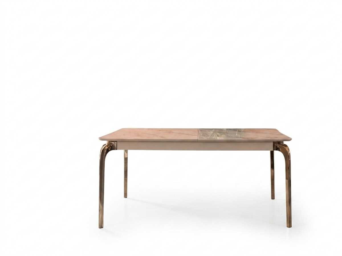 JVmoebel Esstisch Esstisch Beige Modern Eleganter Esszimmertisch Küchentisch Tisch