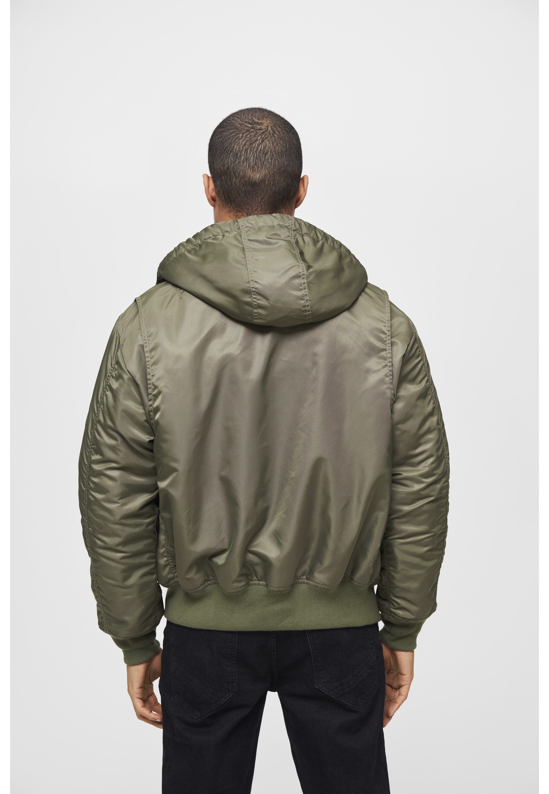 Brandit Bomberjacke Brandit Herren CWU Jacket hooded (1-St)