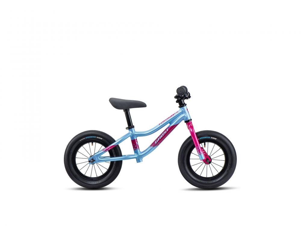 Ghost Kinderfahrrad GHOST Powerkiddy 12 baby blue/magenta glossy