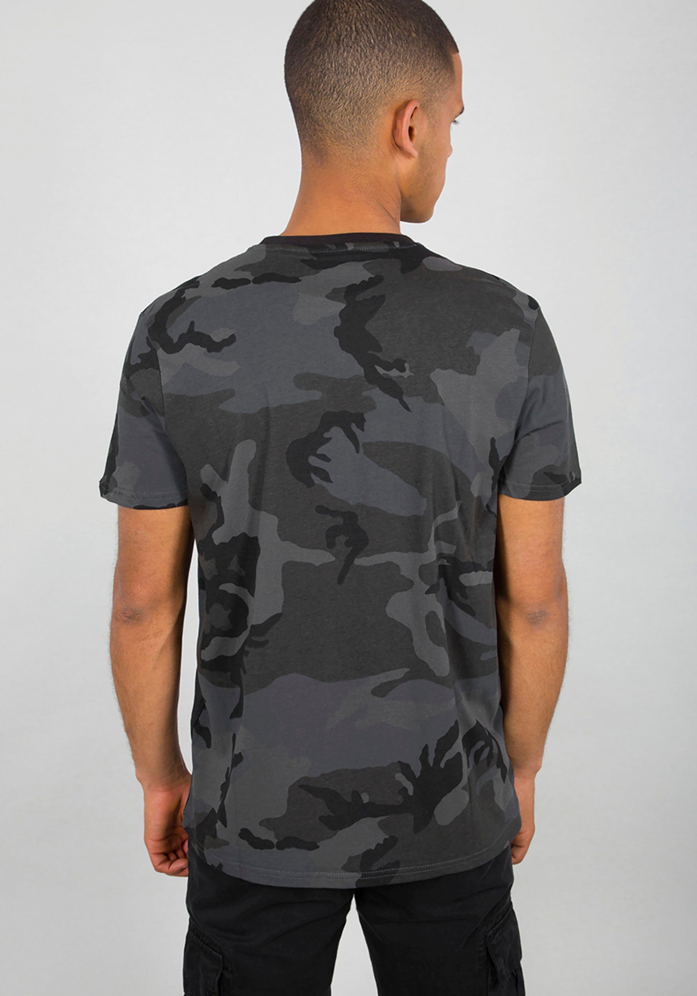 black Basic Alpha Industries camo T-Shirt T-Shirt