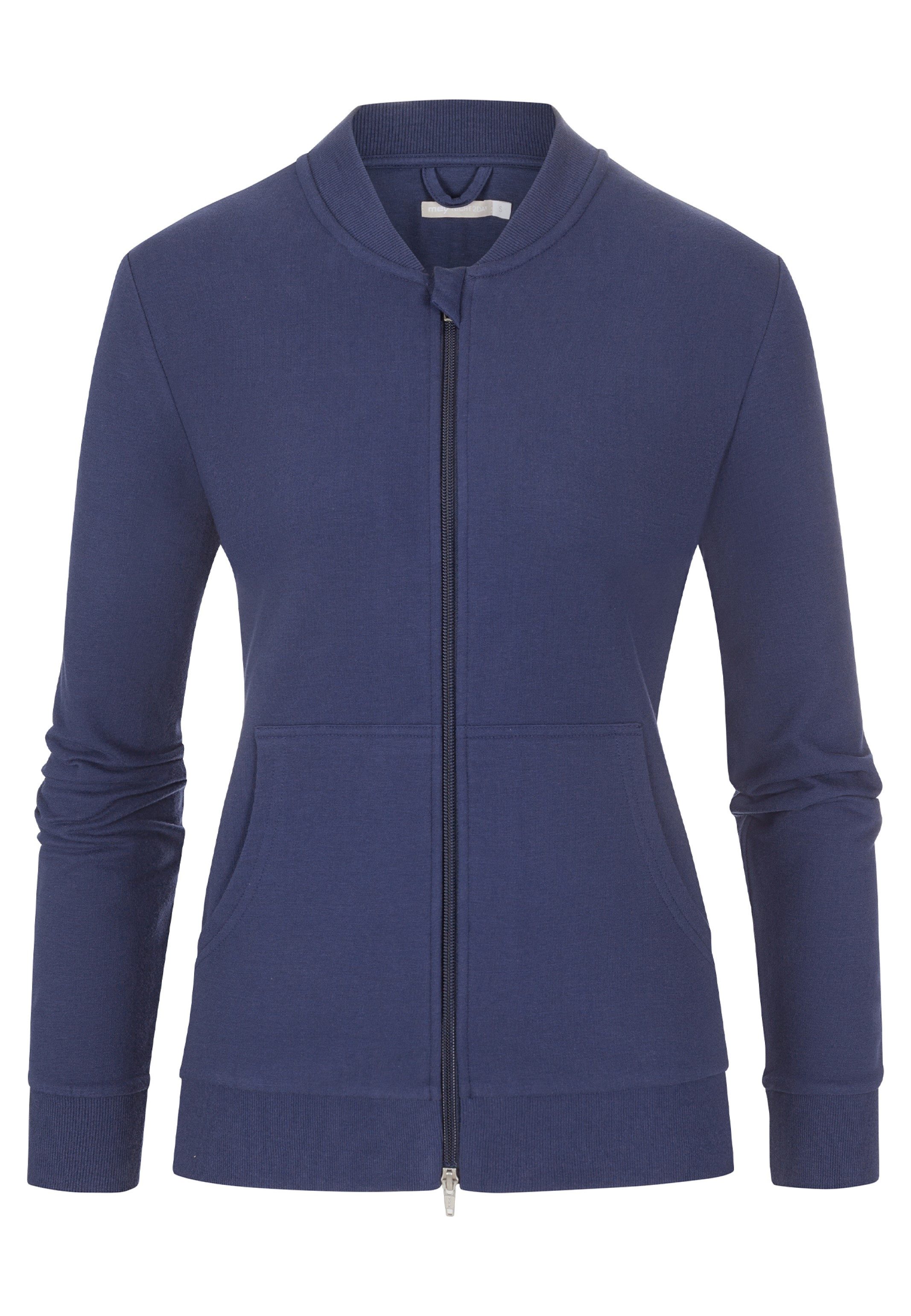 Mey Pyjamaoberteil Night2Day Mia (1-tlg) Homewear Jacke - Baumwolle - Elastische Baumwolle