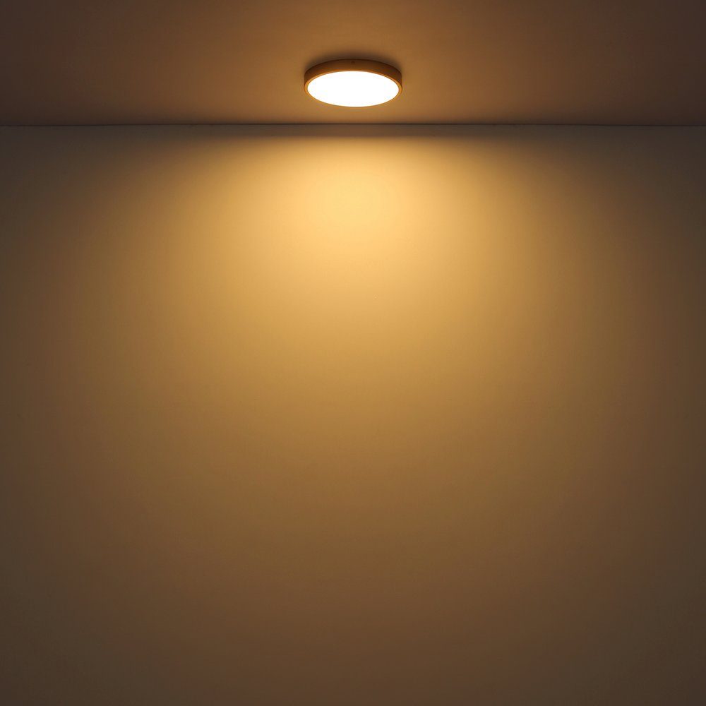 LED Deckenlampe Metall Deckenleuchte Messing Deckenleuchte, 25 D Wohnzimmerlampe Rund Globo LED