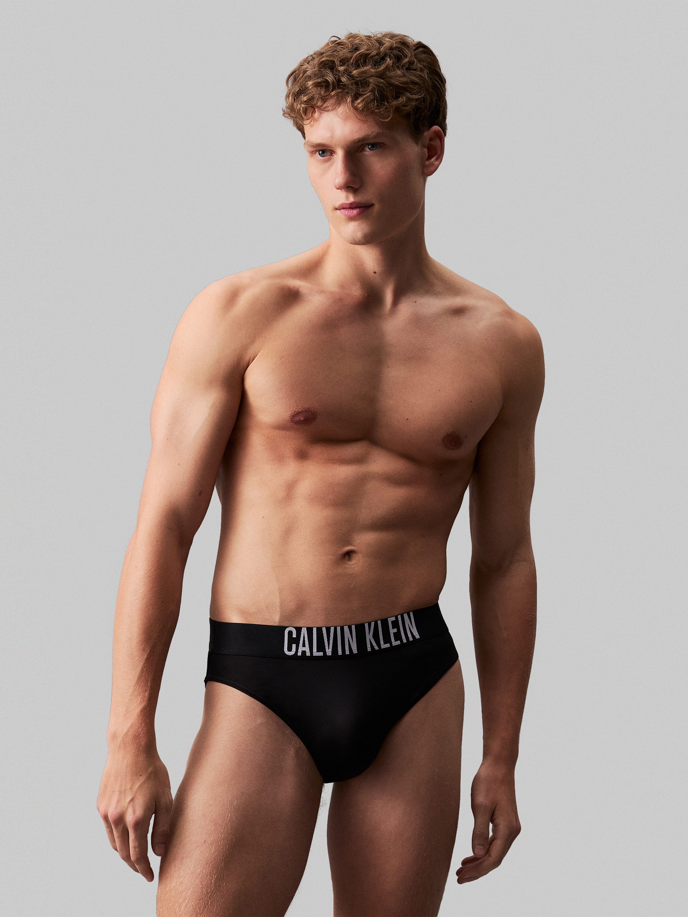 Calvin Klein Swimwear Badeslip BRIEF WB Mit Calvin Klein Logobund